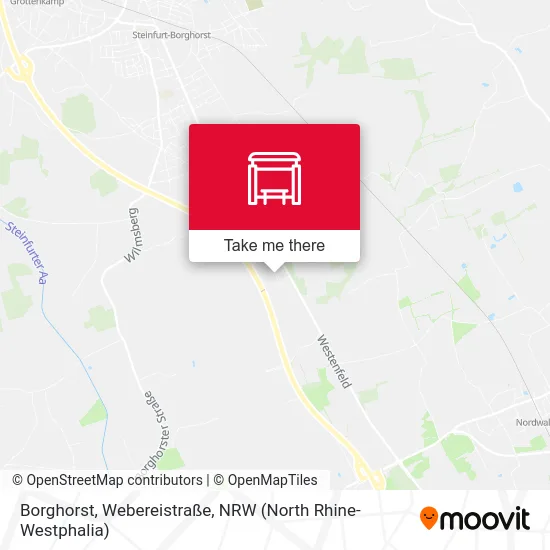 Borghorst, Webereistraße map