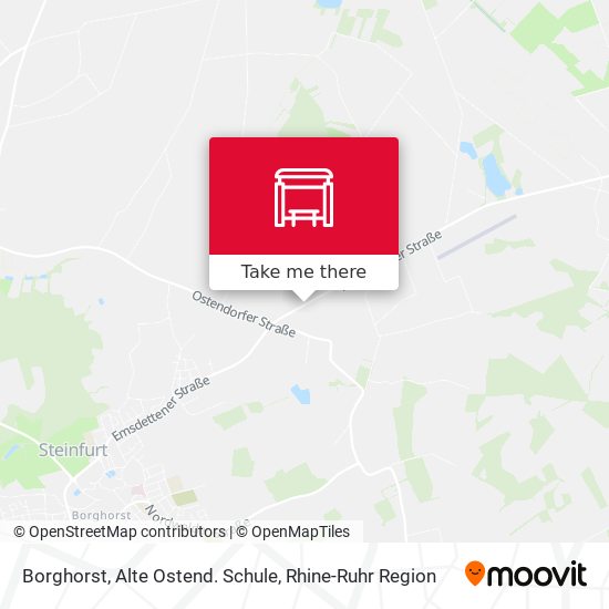 Borghorst, Alte Ostend. Schule map