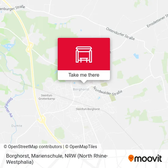 Borghorst, Marienschule map