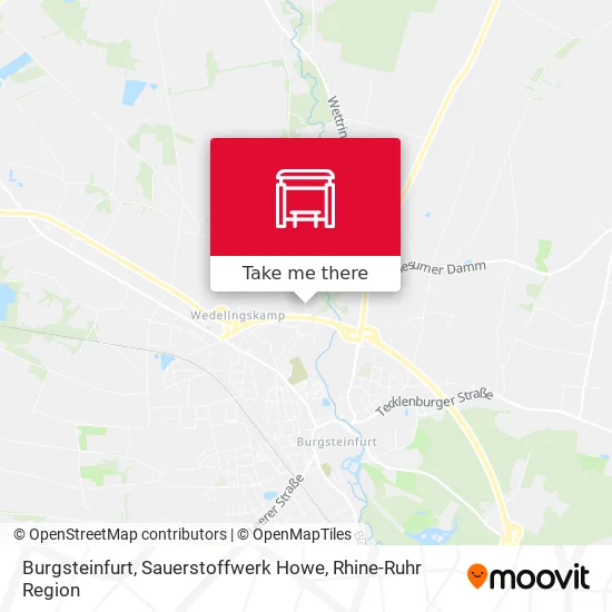 Карта Burgsteinfurt, Sauerstoffwerk Howe