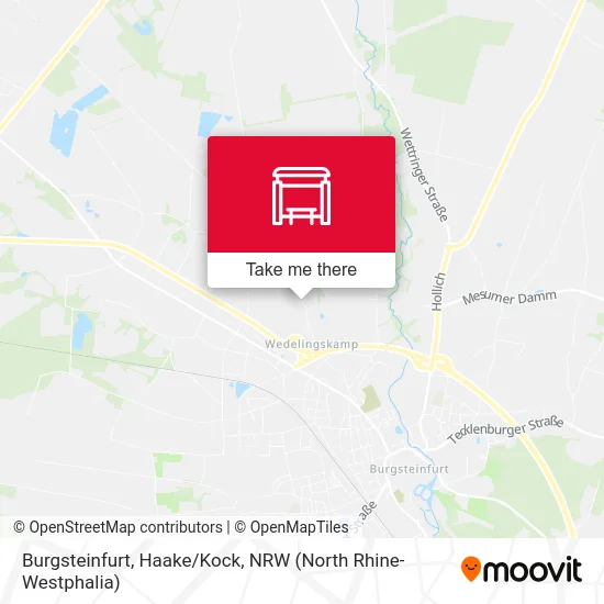 Burgsteinfurt, Haake/Kock map