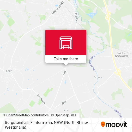 Burgsteinfurt, Flintermann map