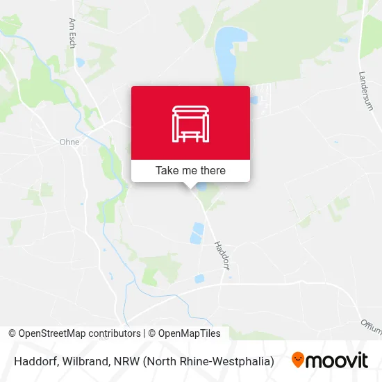 Haddorf, Wilbrand map