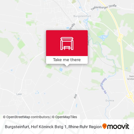 Burgsteinfurt, Hof Köninck Bstg 1 map
