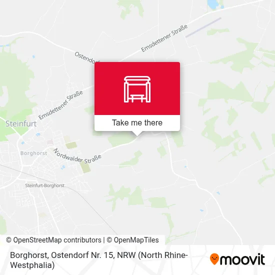 Borghorst, Ostendorf Nr. 15 map