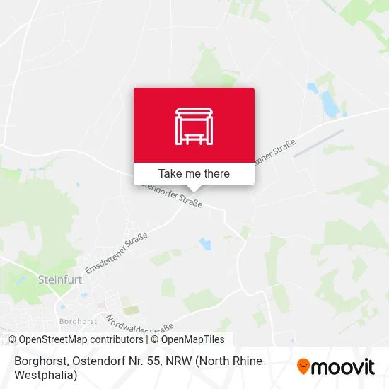 Borghorst, Ostendorf Nr. 55 map