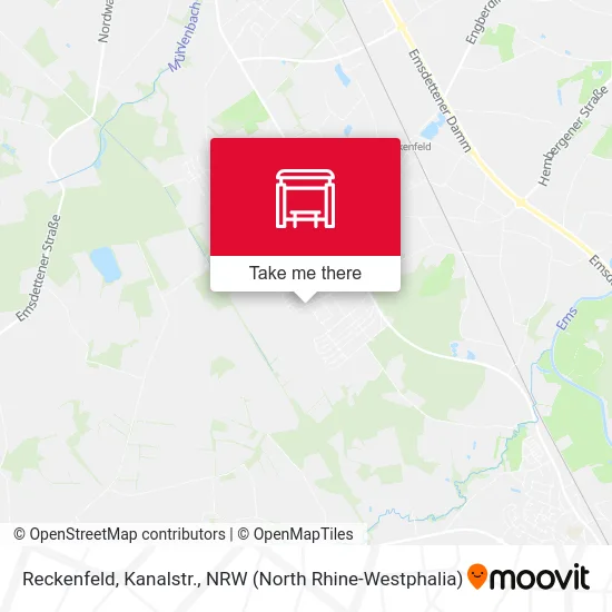 Reckenfeld, Kanalstr. map