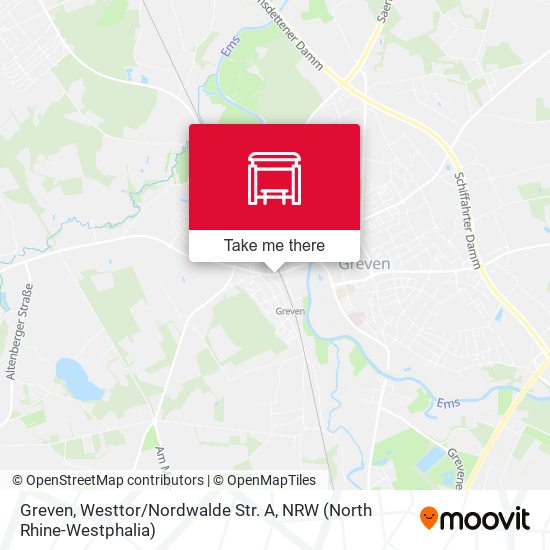 Greven, Westtor / Nordwalde Str. A map