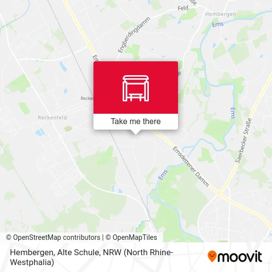 Hembergen, Alte Schule map