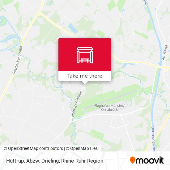 Hüttrup, Abzw. Drieling map