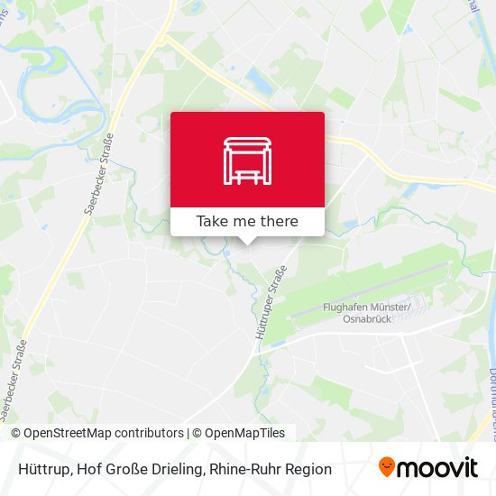 Hüttrup, Hof Große Drieling map