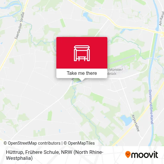 Hüttrup, Frühere Schule map