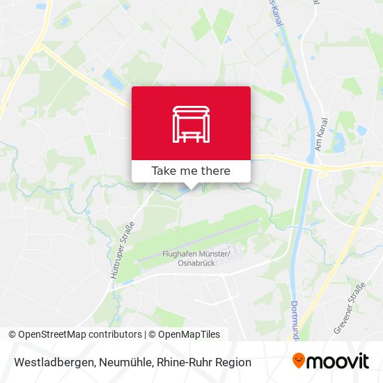 Westladbergen, Neumühle map