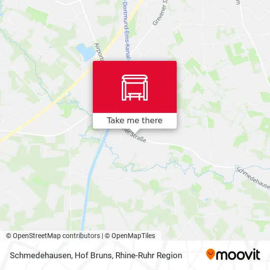 Карта Schmedehausen, Hof Bruns