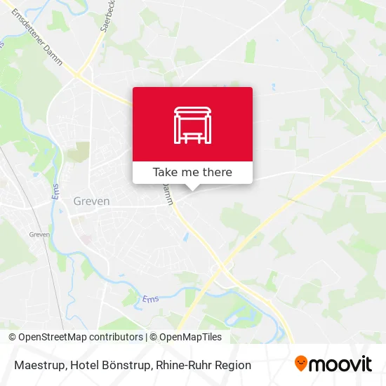 Карта Maestrup, Hotel Bönstrup