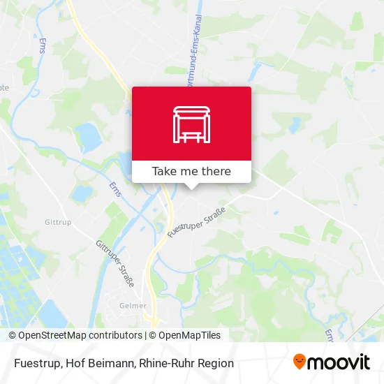 Карта Fuestrup, Hof Beimann