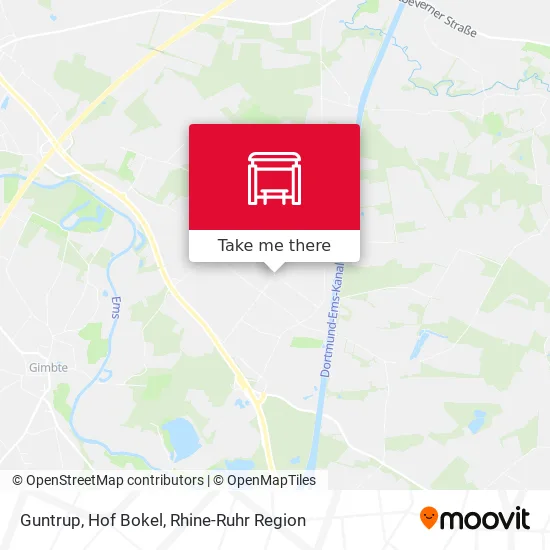 Карта Guntrup, Hof Bokel