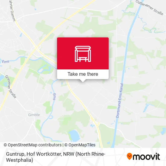 Карта Guntrup, Hof Wortkötter