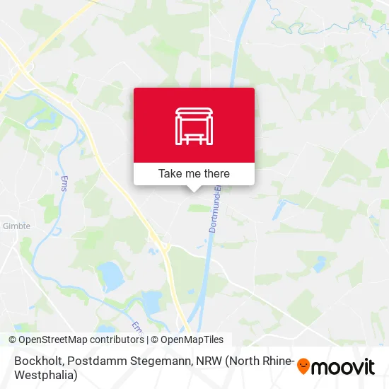 Карта Bockholt, Postdamm Stegemann