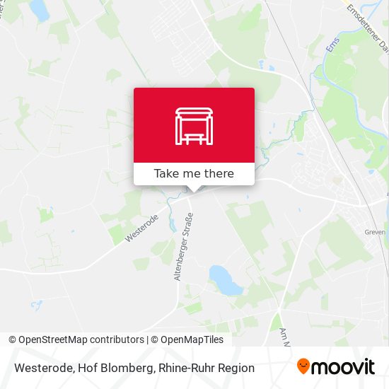 Westerode, Hof Blomberg map