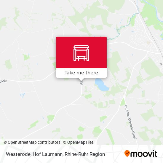 Westerode, Hof Laumann map