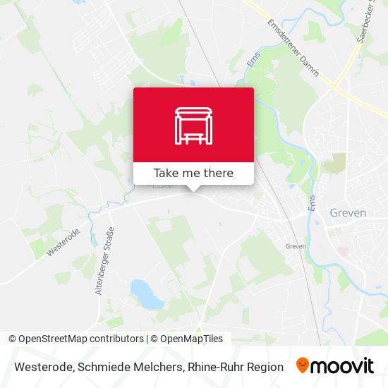 Westerode, Schmiede Melchers map