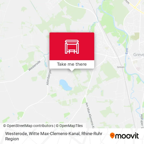 Карта Westerode, Witte Max-Clemens-Kanal