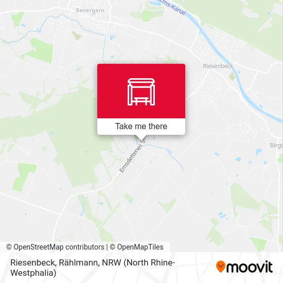 Riesenbeck, Rählmann map