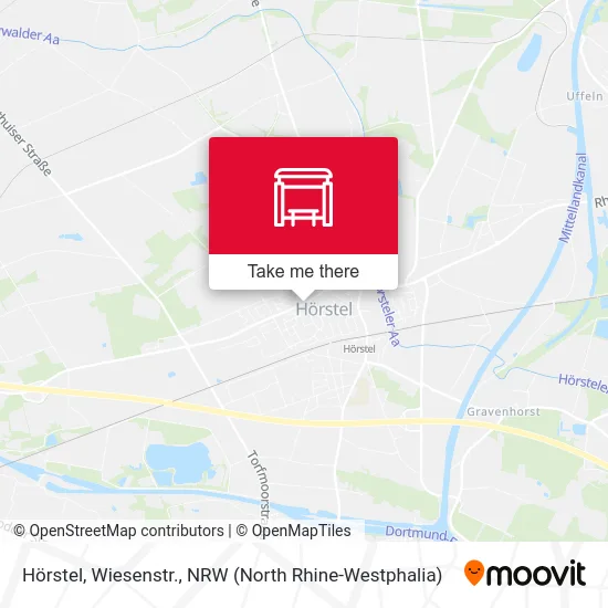 Hörstel, Wiesenstr. map