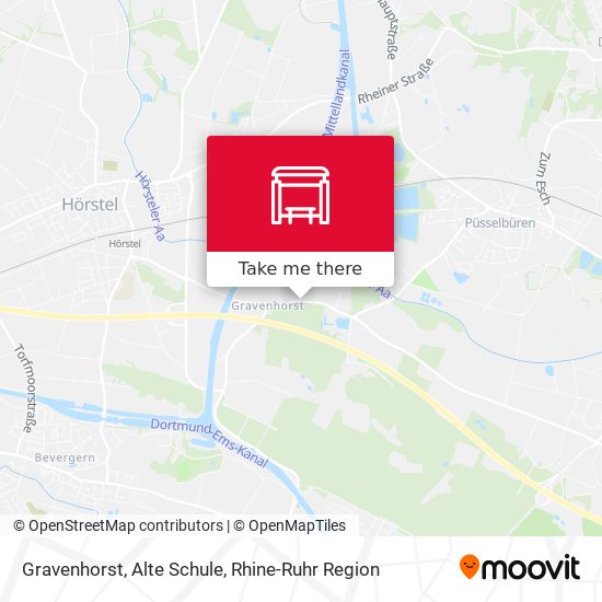 Gravenhorst, Alte Schule map