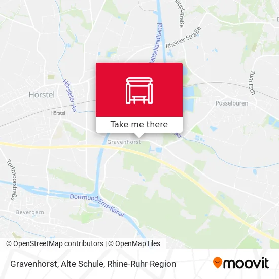 Карта Gravenhorst, Alte Schule