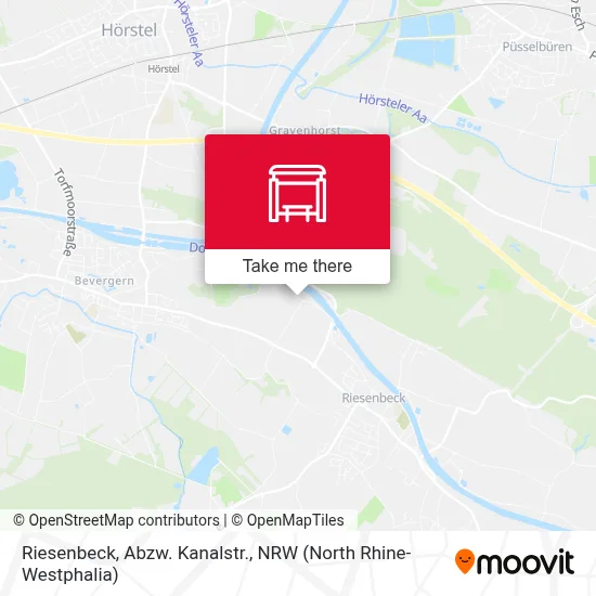 Riesenbeck, Abzw. Kanalstr. map