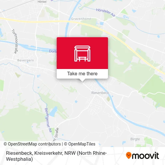 Riesenbeck, Kreisverkehr map