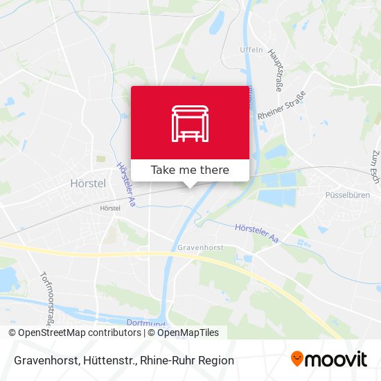 Gravenhorst, Hüttenstr. map