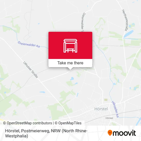Hörstel, Postmeierweg map