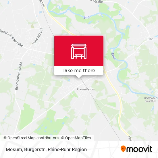 Карта Mesum, Bürgerstr.
