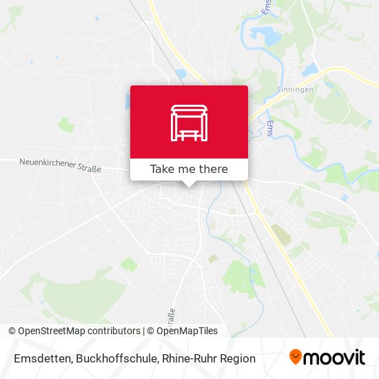 Emsdetten, Buckhoffschule map