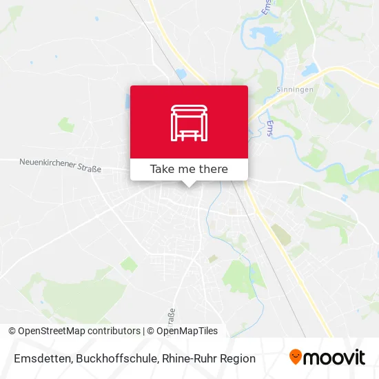 Карта Emsdetten, Buckhoffschule