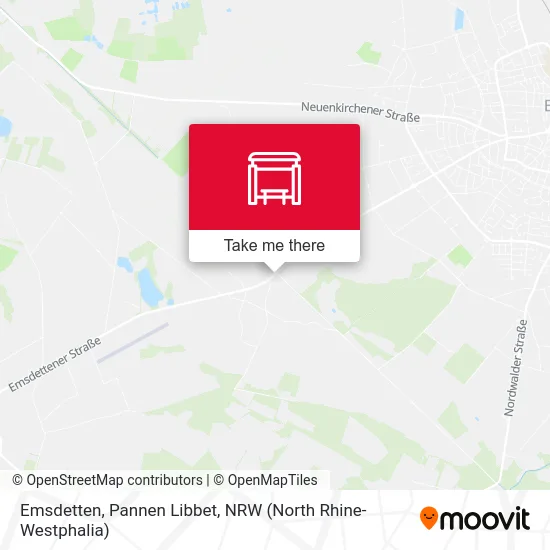 Emsdetten, Pannen Libbet map