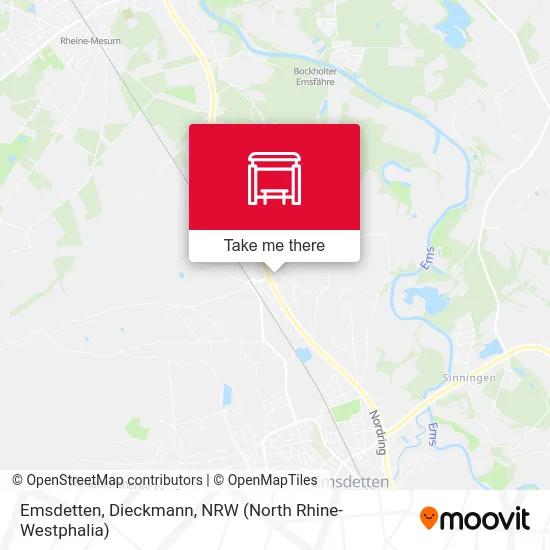 Emsdetten, Dieckmann map
