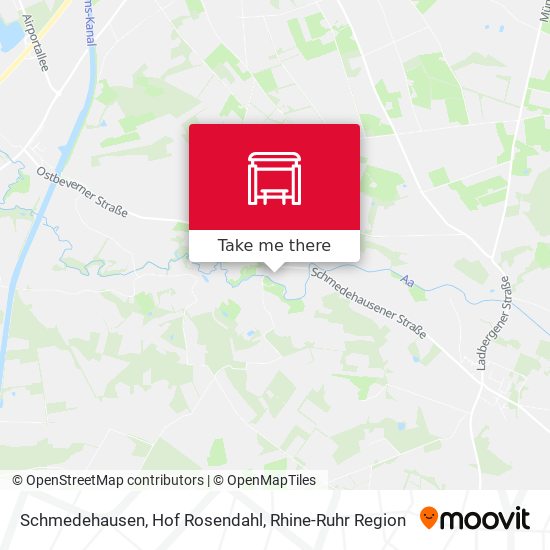 Schmedehausen, Hof Rosendahl map