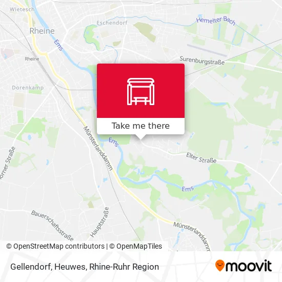 Карта Gellendorf, Heuwes