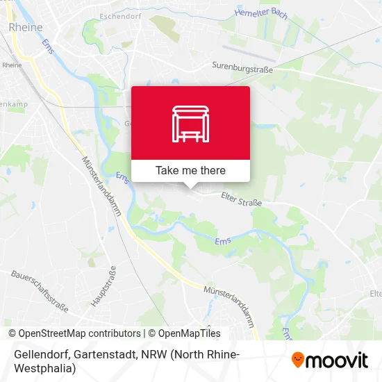 Gellendorf, Gartenstadt map
