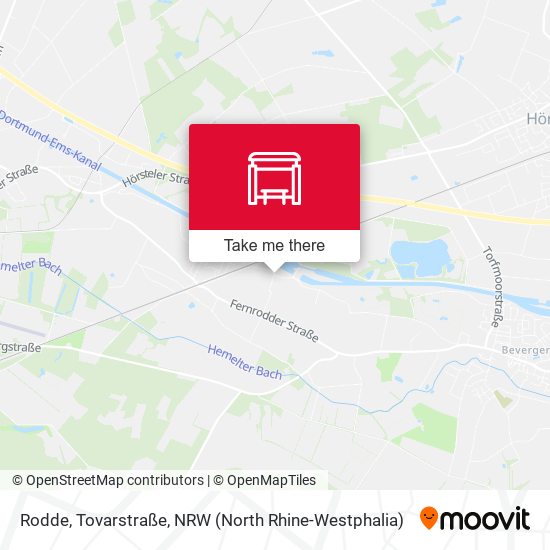 Rodde, Tovarstraße map