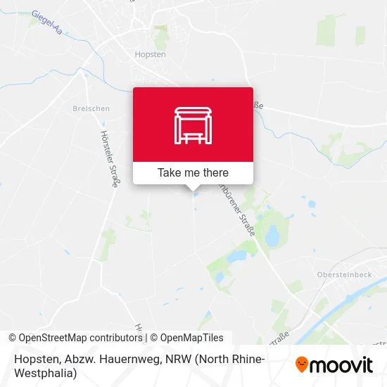 Hopsten, Abzw. Hauernweg map