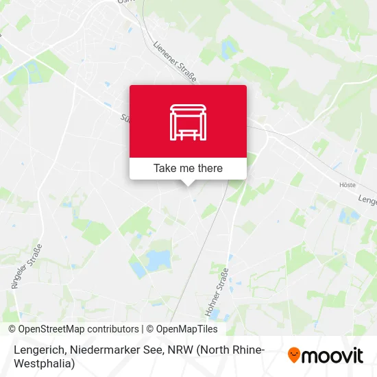 Lengerich, Niedermarker See map