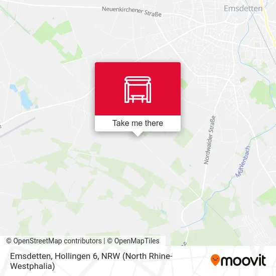 Emsdetten, Hollingen 6 map