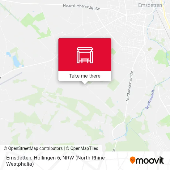 Emsdetten, Hollingen 6 map