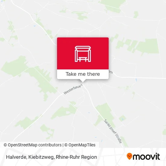 Карта Halverde, Kiebitzweg