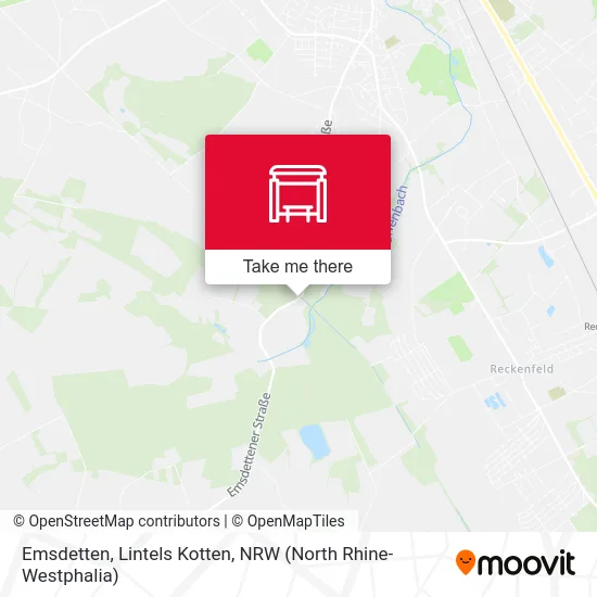 Emsdetten, Lintels Kotten map